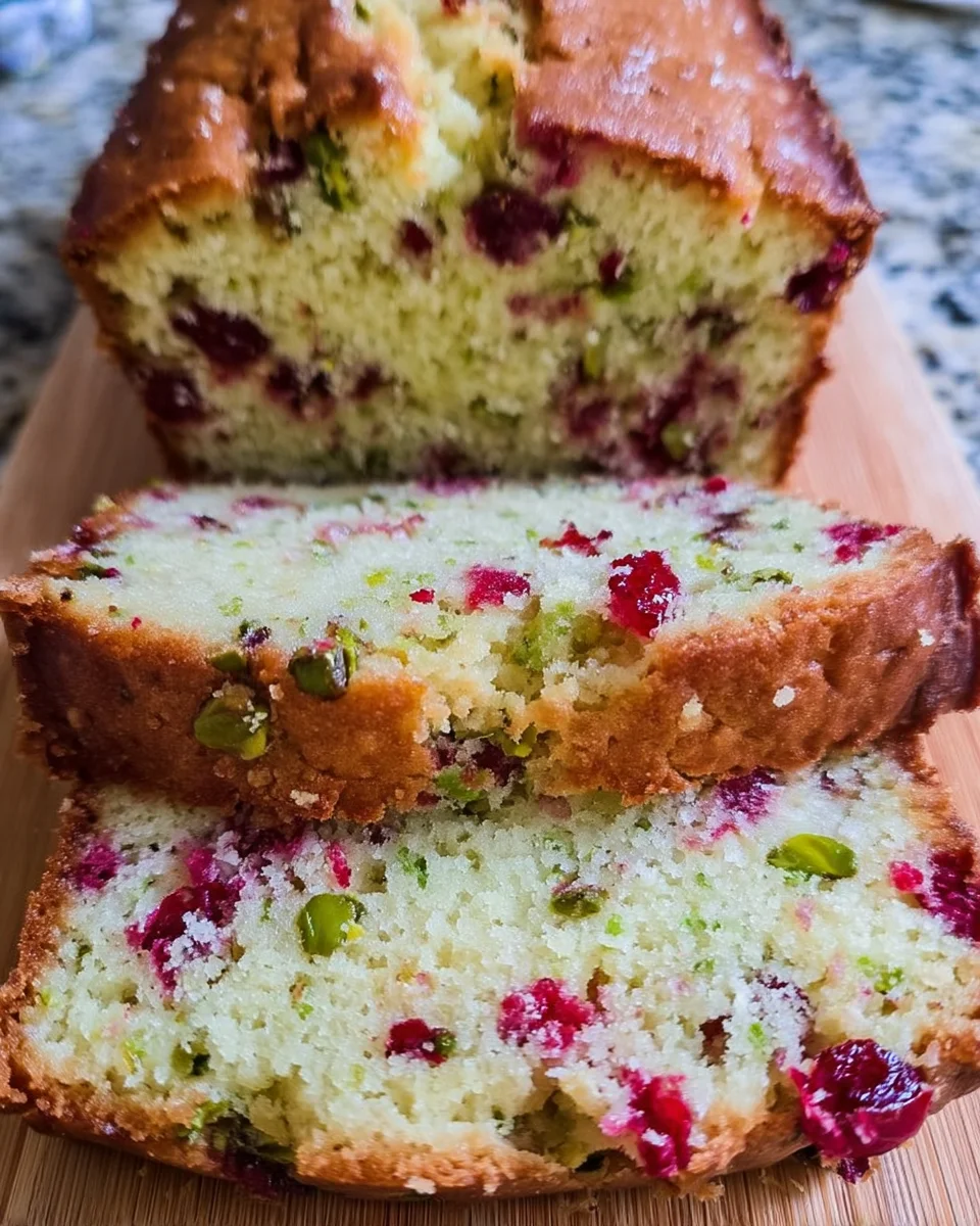 Cranberry Pistachio Bread