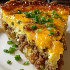 Monterey Sausage Pie Layers