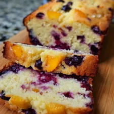 Blueberry Peach Bread