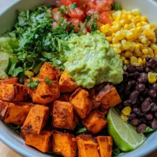 Healthy Sweet Potato Burrito Bowl