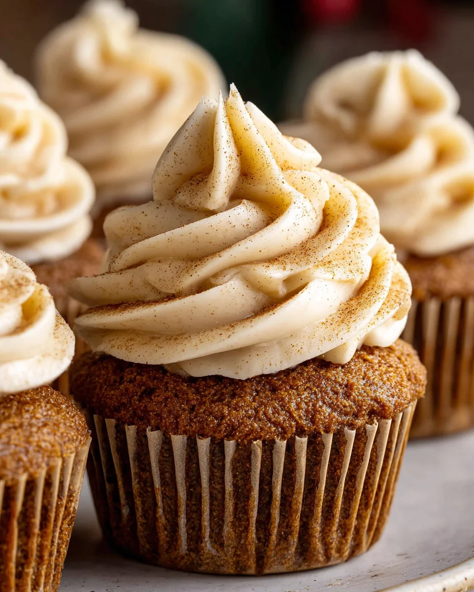 Gingerbread Cupcakes