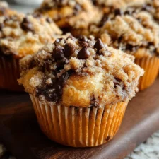 Banana Chocolate Chip Streusel Muffins