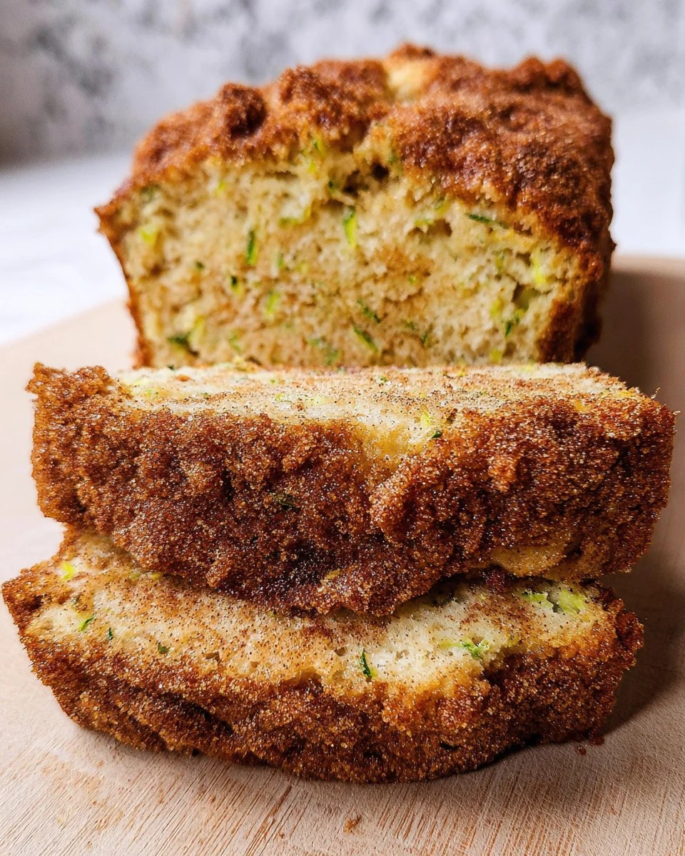 Snickerdoodle Zucchini Bread