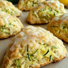Lemon Zucchini Scones