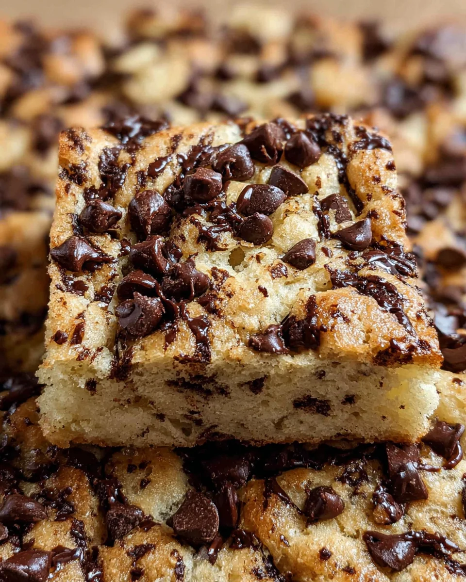 Chocolate Chip Butter Swim Biscuits