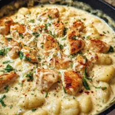 Chicken Alfredo Gnocchi