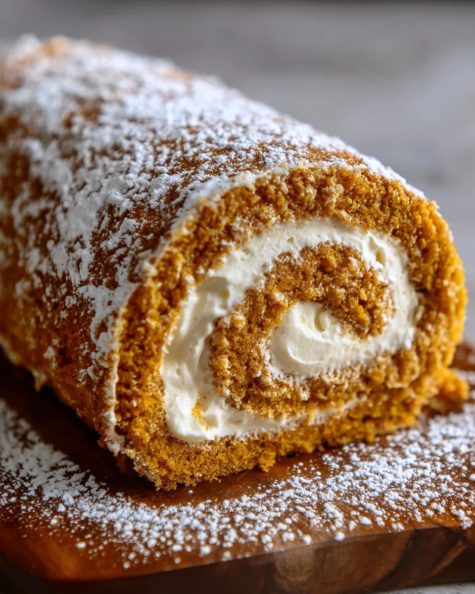 Pumpkin Roll Cream Cheese Filling