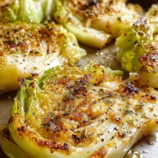 Parmesan Cabbage Steaks