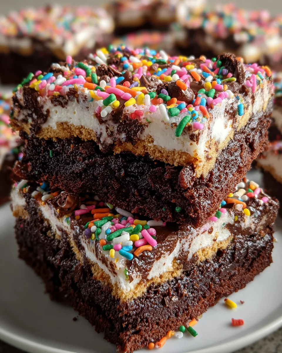 Chaos Cake Sheet Pan Brownies