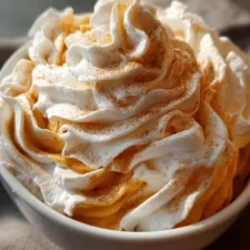 Pumpkin Whipped Cream Topping