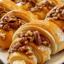 Pecan Pie Crescent Rolls