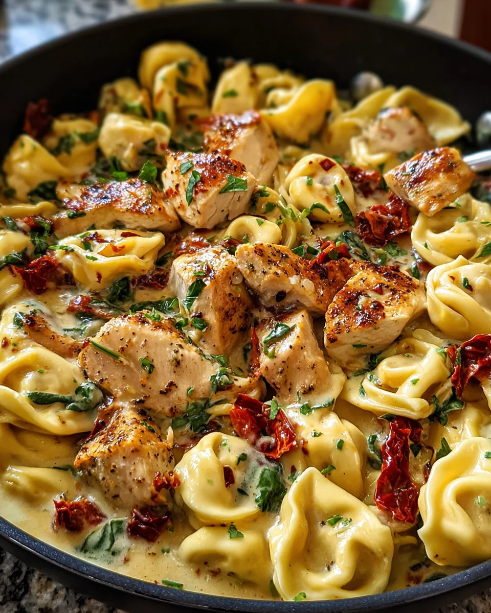 Marry Me Chicken Tortellini