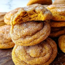 Snickerdoodle Pumpkin Cookies