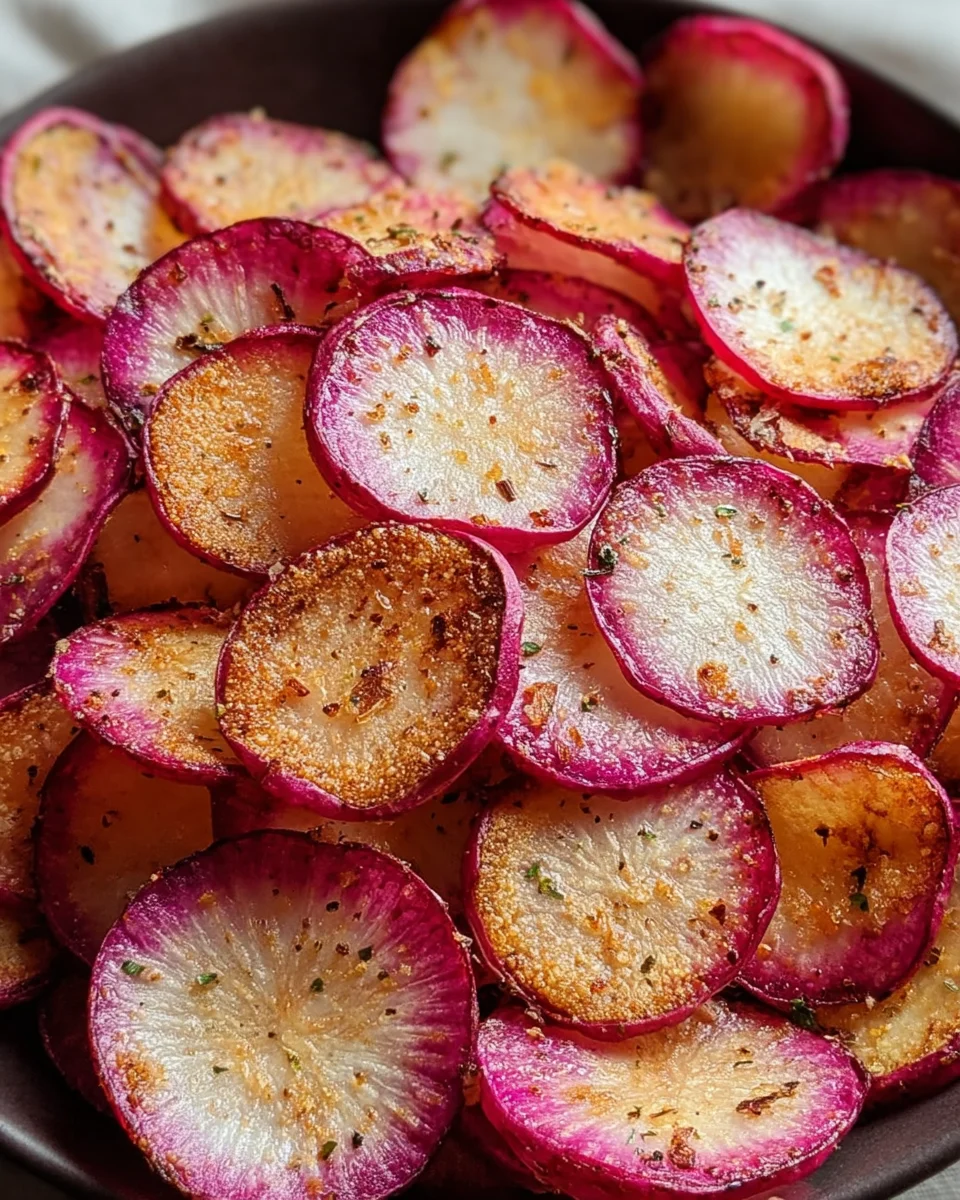 Air Fryer Radish Chips