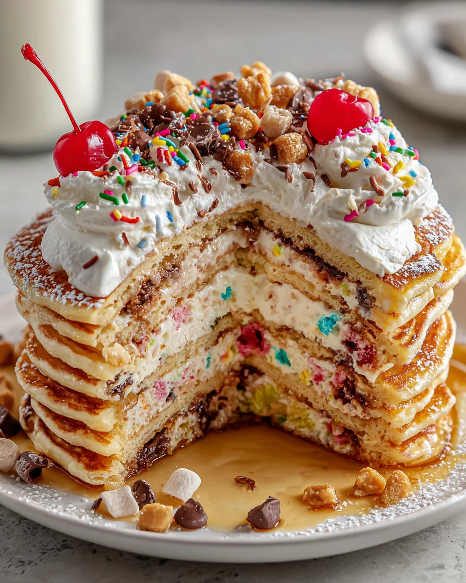 Chaos Cake Pancake Stack