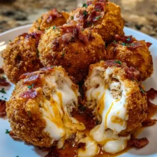 Buffalo Chicken Bacon Mozzarella Bombs