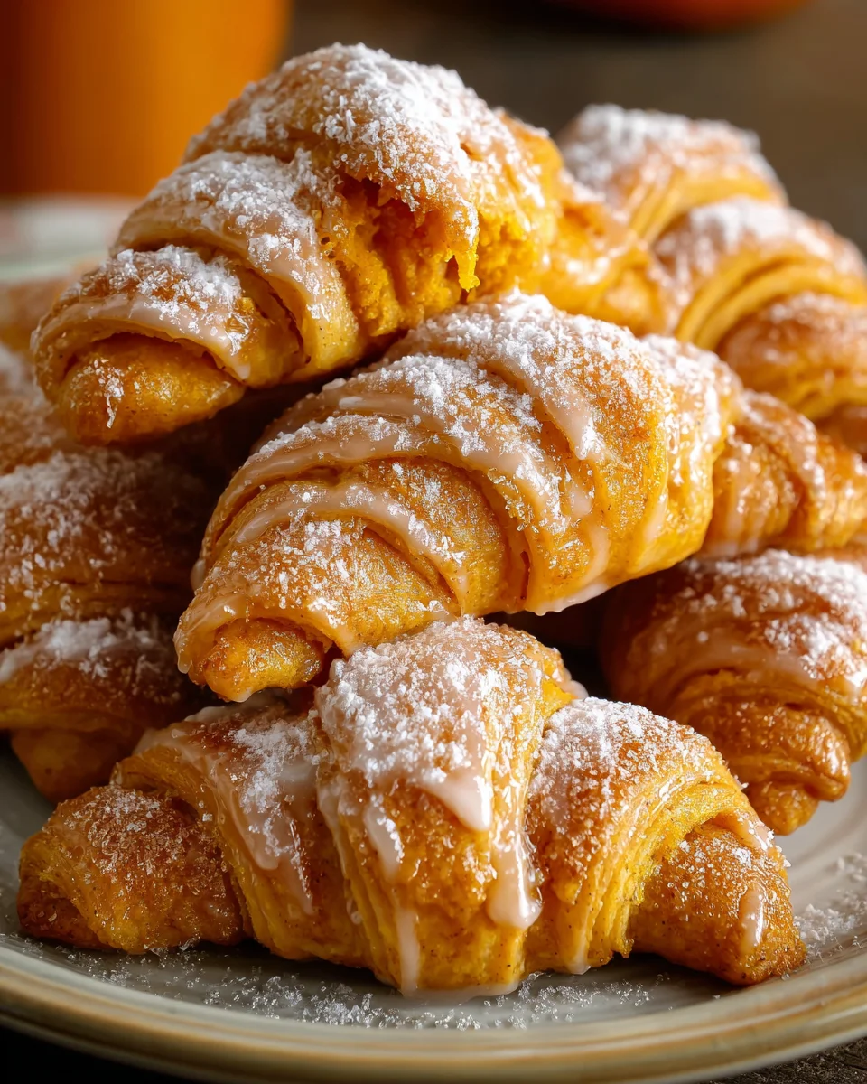 Easy Pumpkin Maple Crescent Bites