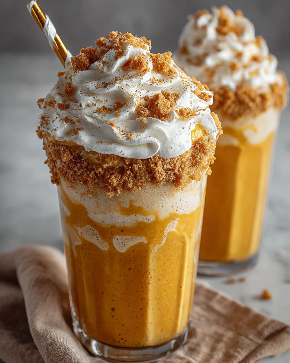 Pumpkin Spice Rebel Float Milkshakes