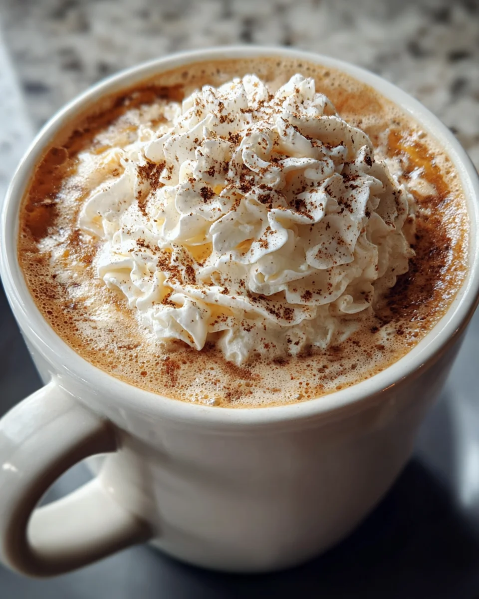 Healthier Pumpkin Spice Latte