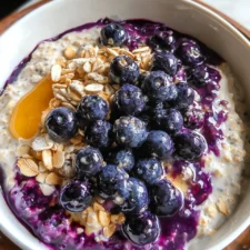 Blueberry Pie Overnight Oats
