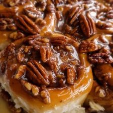 Butter Pecan Cinnamon Buns