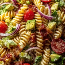 BLT Pasta Avocado Ranch