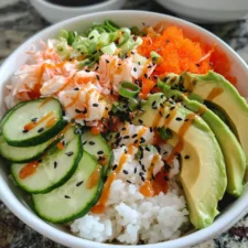 California Roll Sushi Bowls