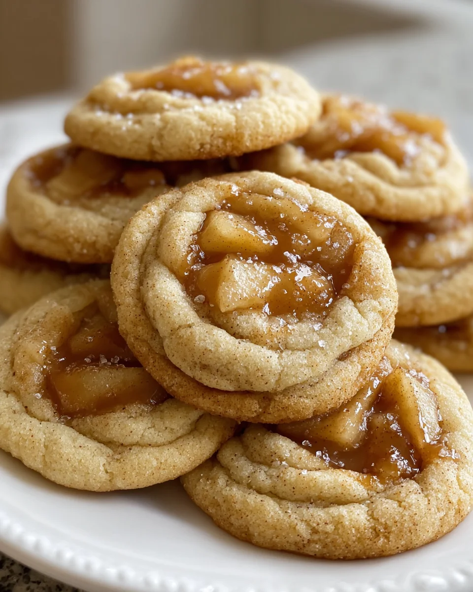 Salted Apple Pie Cookies