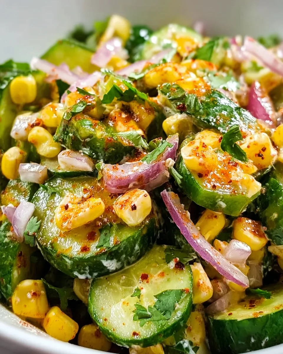 Mexican Cucumber Salad