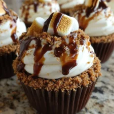 Heavenly S’mores Cupcake