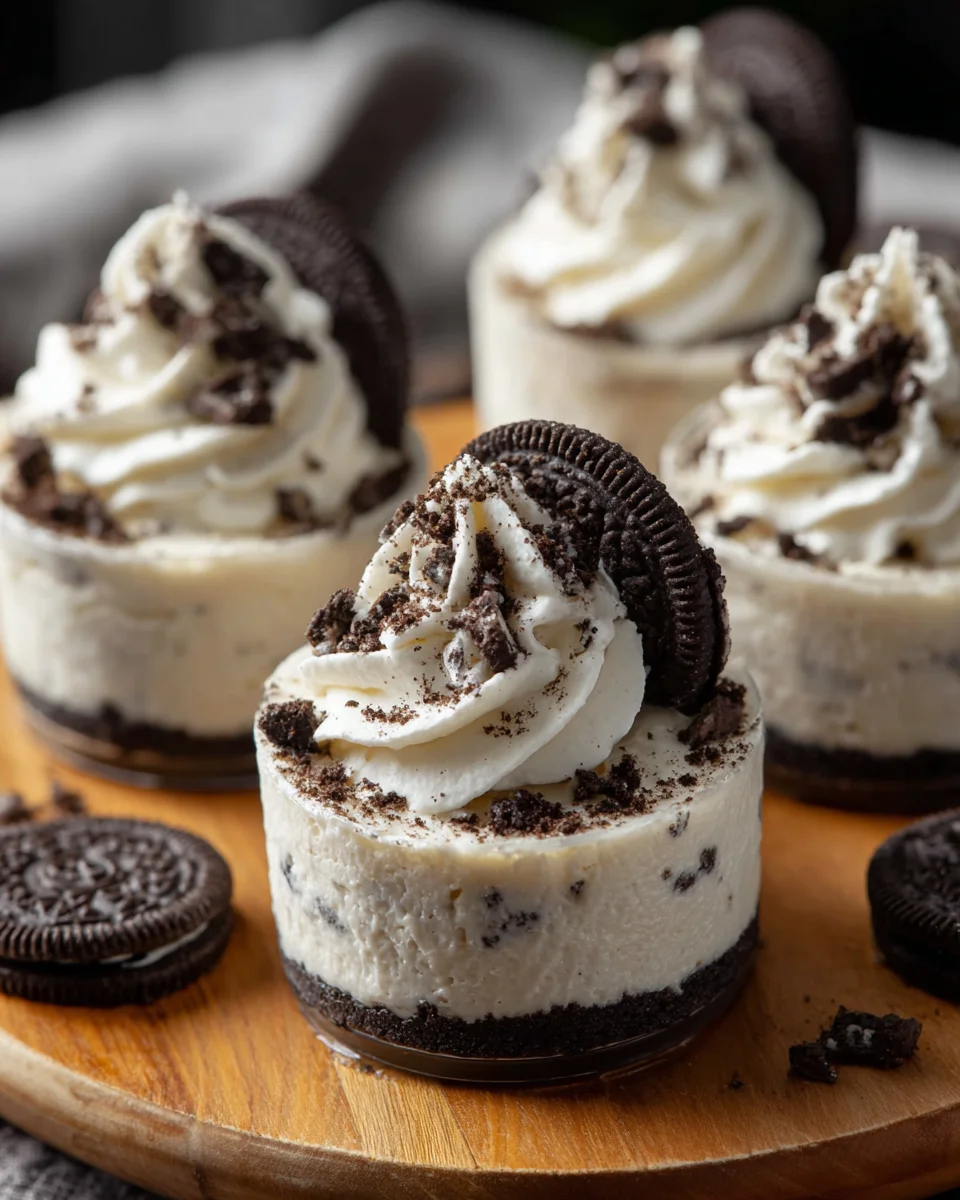 No-Bake Oreo Cheesecake Cups