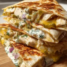 Pickle-Brined Chicken Quesadillas