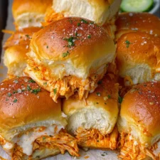 Spicy Buffalo Chicken Sliders