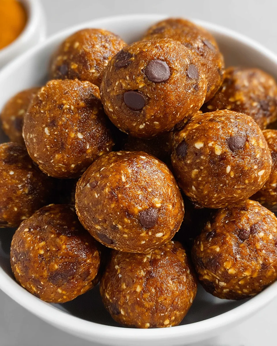 Pumpkin Energy Balls