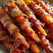 Maple Bacon Carrots Glazed