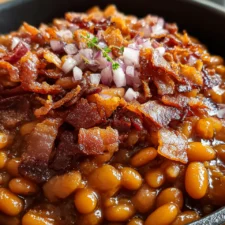 Maple Bourbon Baked Beans
