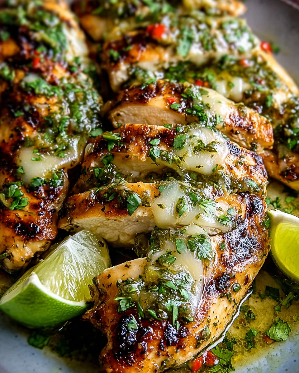 Grilled Salsa Verde Chicken