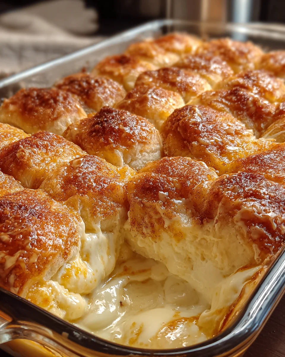 Cheesecake Crescent Rolls Casserole