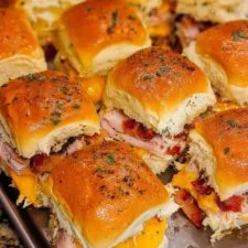 Turkey Bacon Ranch Sliders