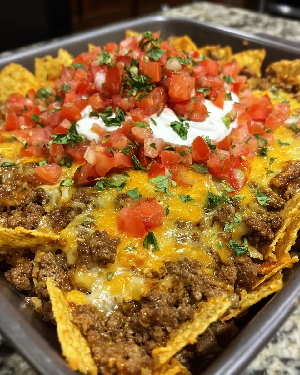 Cheesy Dorito Taco Casserole