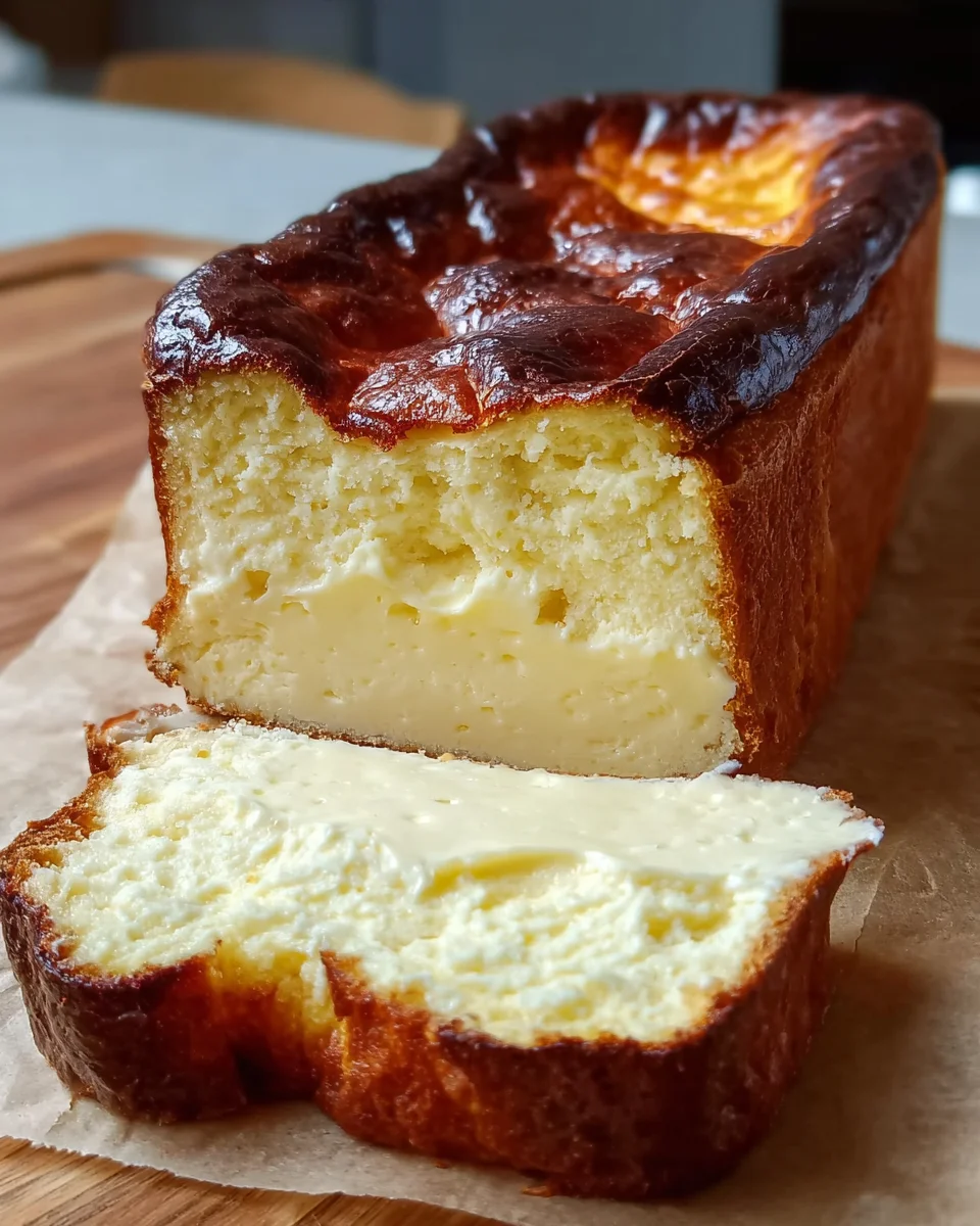 Burnt Basque Cheesecake Loaf