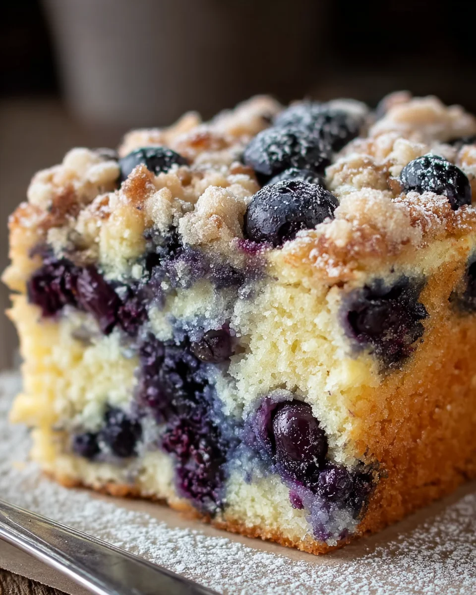 Blueberry Breakfast Cake