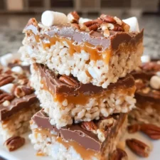 Turtle Rice Krispie Treats