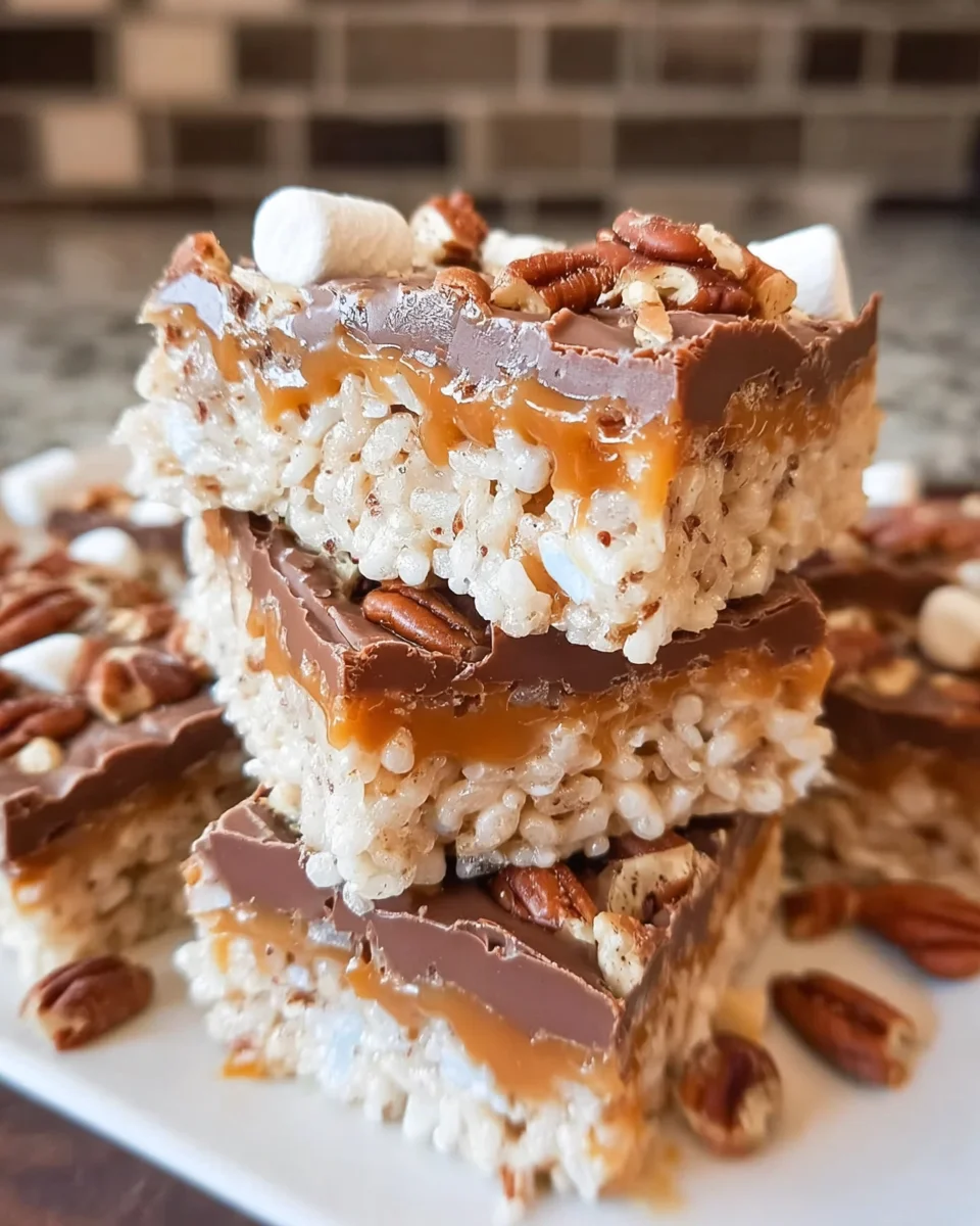 Turtle Rice Krispie Treats