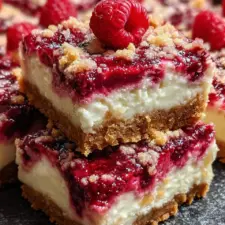 Raspberry Cheesecake Bars