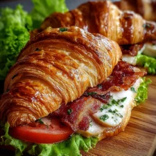 Bacon Chicken Croissant