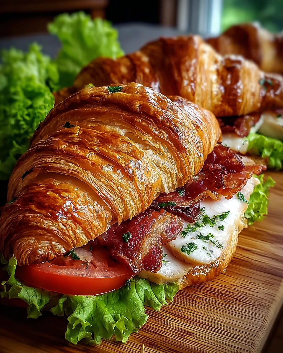 Bacon Chicken Croissant