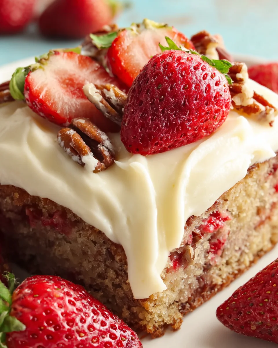 Strawberry Banana Cake Frosting