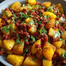 Mexican Papas con Chorizo