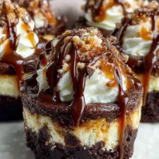 Loaded Brownie Cheesecake Cups